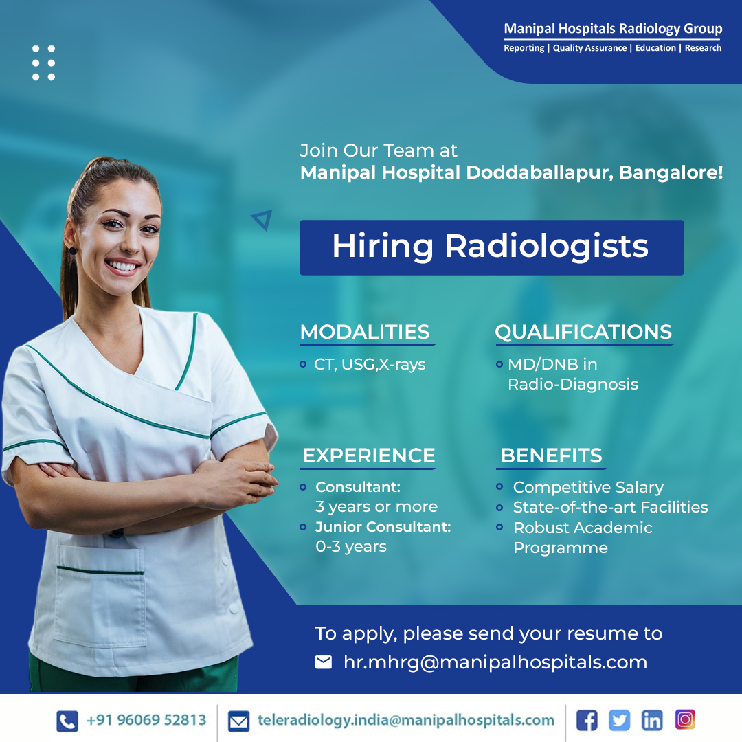 Radiologist Hiring Doddaballapur